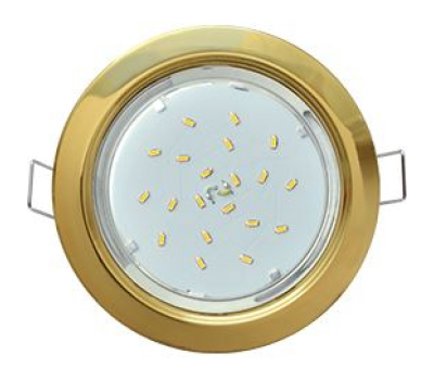 Ecola GX53 H4 Downlight without reflector_gold (светильник) 38x106 Solnechnogorsk